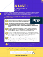 Zuliatec - Check List Como Verificar La Propiedad de Tus Cuentas Digitales PDF