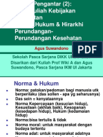 Norma dan Hukum Dasar Kesehatan