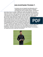 Article Ravel Sohan 4°5 Neymar