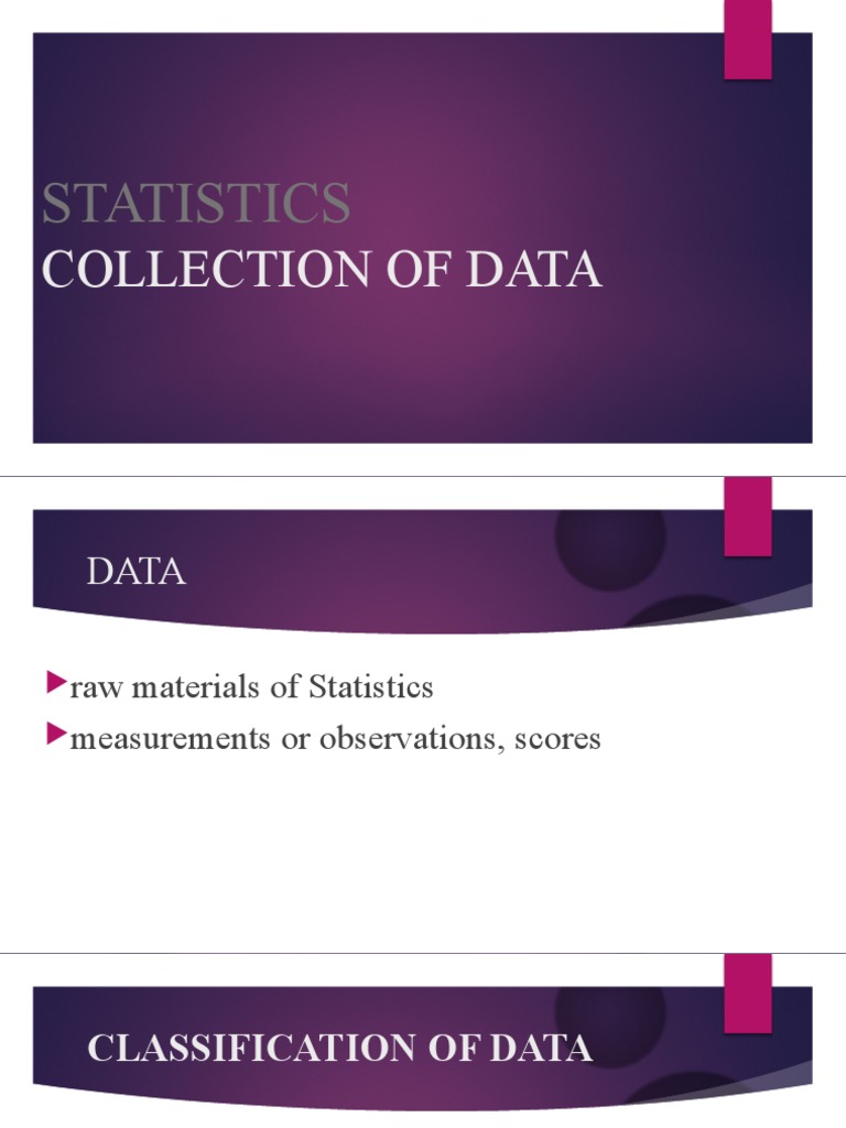Methods of Collecting Data | PDF | Sampling (Statistics) | Survey ...