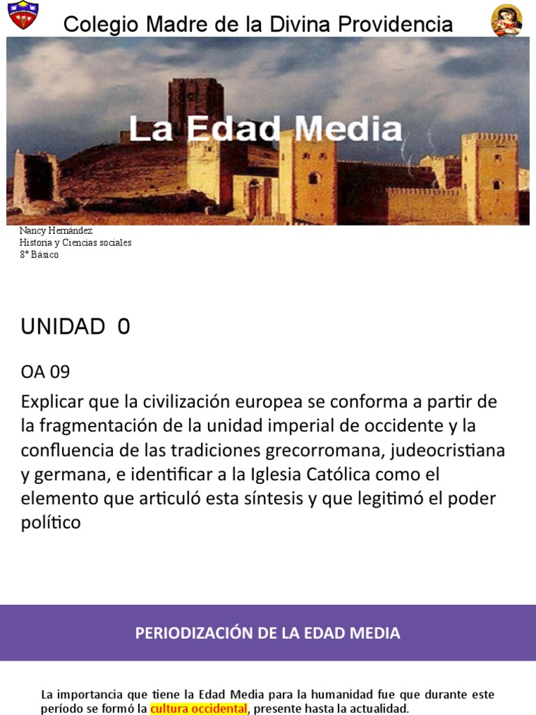 Iglesia Católica en la Edad Media | PDF | Edades medias | Iglesia Católica