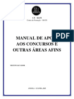 Manual de Apoio - Aos Concursos e Aréas Afins PDF