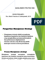 Pertemuan Ke 5 - Manajemen Strategi SDM