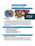 Chapter 3: Chemical Basis of Heredity: Study Guide For Module No.