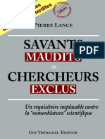 Savants Maudits - Chercheurs Exclus