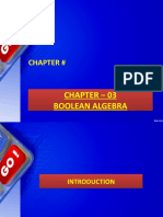 Chapter 3 Boolean Algebra