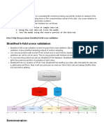 Cross Validation Techniques for Evaluating Machine Learning Models