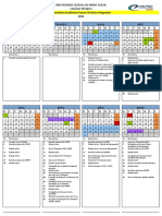 Calendário Acadêmico Cursos Técnicos Integrados UFMG 2022