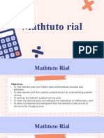 Mathuto Rial Orientation