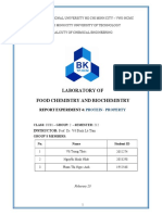 VNU-HCMC REPORT ON DETERMINING PROTEIN PROPERTIES