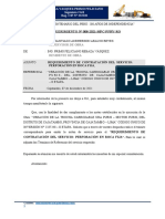 Requerimiento de Perforación de Roca Fija PRV-008