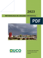 METODOLOGIA DE ANALISIS DE CONTEXTUAL Arias 2023 PDF