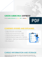 Green Ammonia Shipment