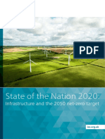 State of The Nation 2020 Infrastructure and The Net Zero Target