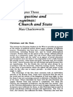 Agustine and Acquinas On The State PDF