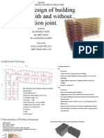 Design of G+9 RCC building with separation joint