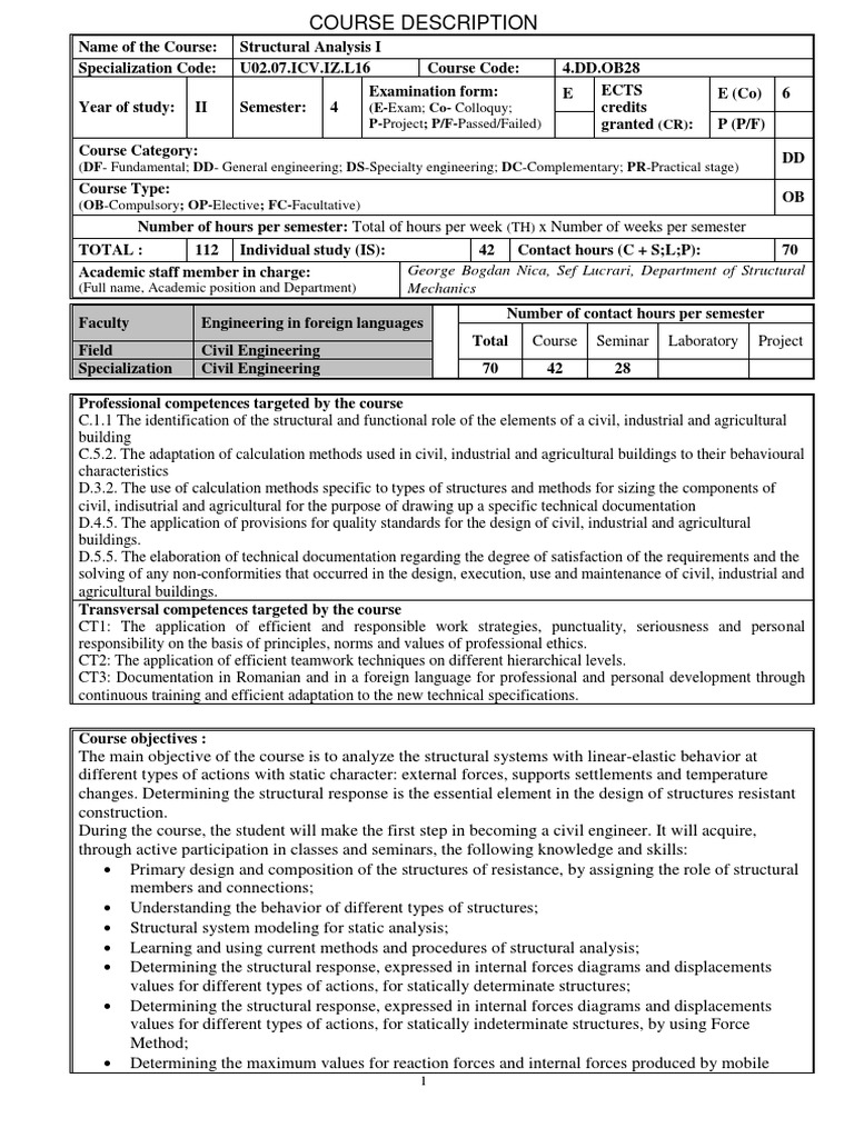 STRUCTURAL ANALYSIS 1 CIVIL ENGINEERING PDF visual data 6