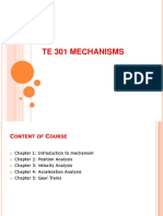 TE 301 Mechanisms-Introduction PDF
