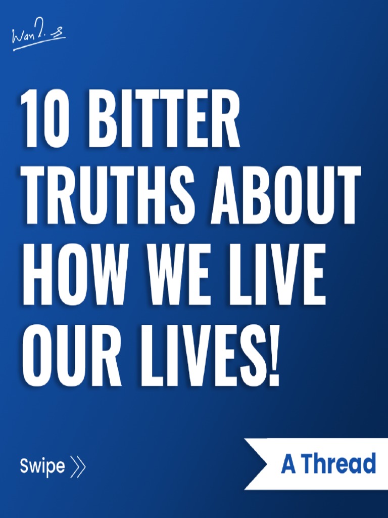 10 Bitter Truths Pdf Jealousy Anger