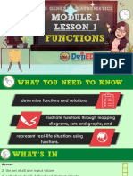 Genmath Lesson Functions PDF