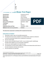 LWCTA3-B11 - Version A Take-Home Assessment - Paper B1 2021 (V1.0)