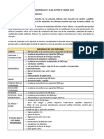 III° Medio - Lista de Utiles y Plan Lector 2022 Docx