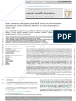 campbell2016-Water, sanitation and hygiene related risk factors for soil-transmitted helminhs in timor leste