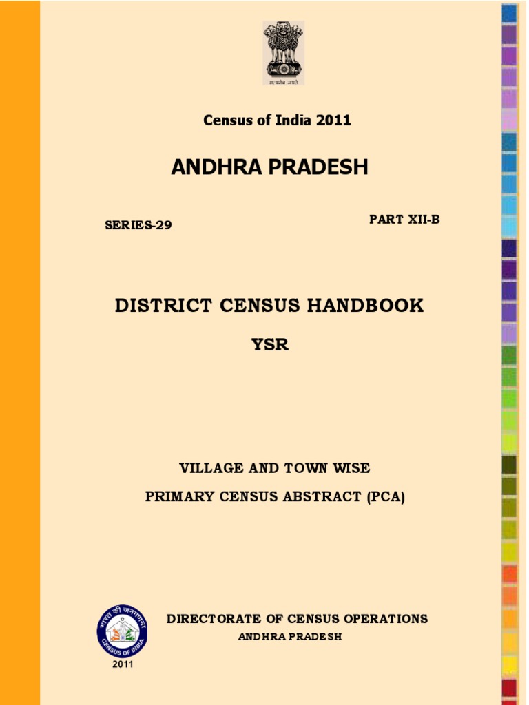 YSR District Census Handbook 2011 | PDF