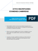 Guía completa para inscribirse a exámenes Cambridge