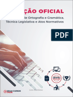 Elementos de Ortografia e Gramatica Tecnica Legislativa e Atos Normativos PDF