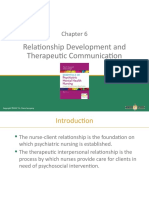 CH 6 - Recognize Effective Techniques of Therapeutic Communication