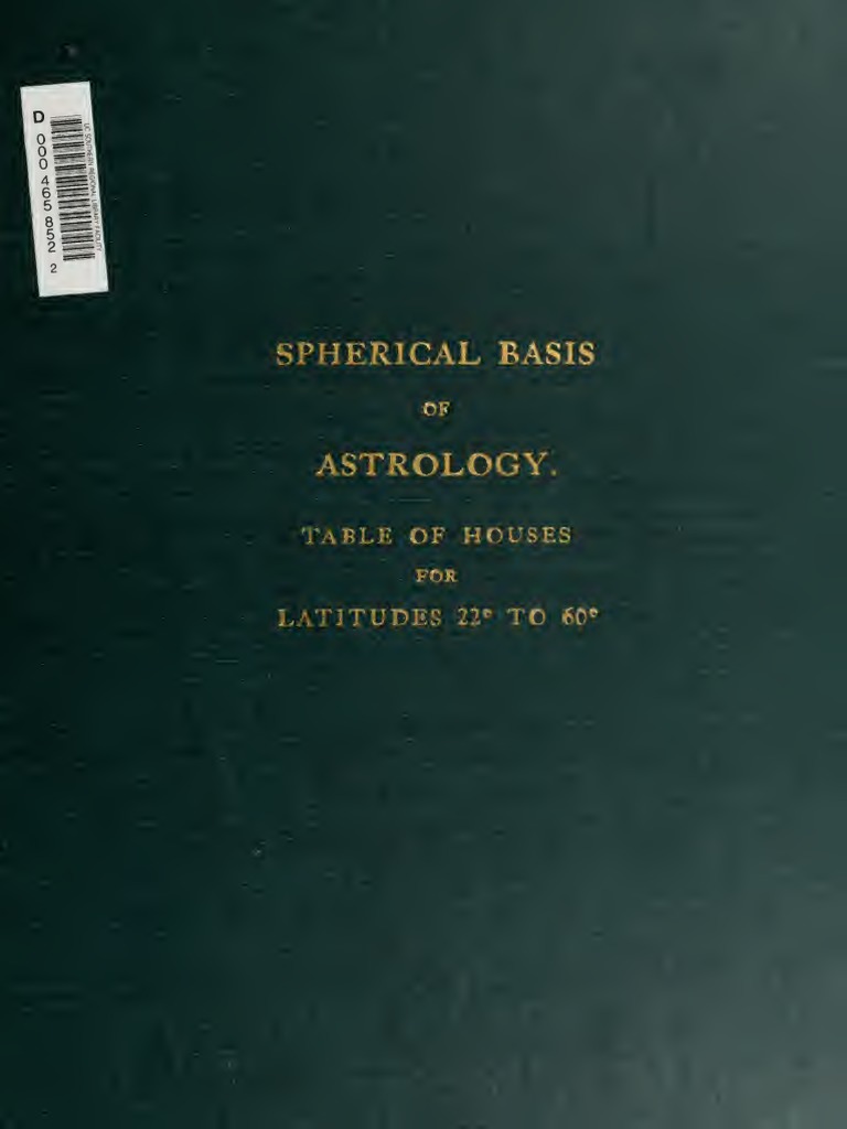 Spherical Basis Tables | PDF | Latitude | Longitude