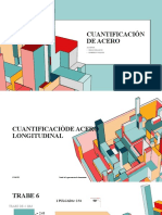 Cuantificaciòn de Acero T6