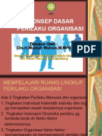 MATERI 2 Konsep Dasar Perilaku Organisasi