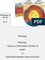 GEOL - 3003 - Lecture 3 4 Rheology PDF