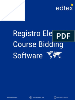 Registro Elective Course Bidding Software 2023 Brochure