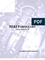 Formulary HI&I Version 5.5