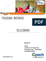 Solucionario Chile en El Mundo de Entreguerras I República Presidencialista