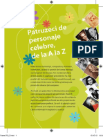 Patruzeci de Personaje Celebre, Delaalaz: 40Faces-Ro - 3.indd 1 10.10.12 14:54