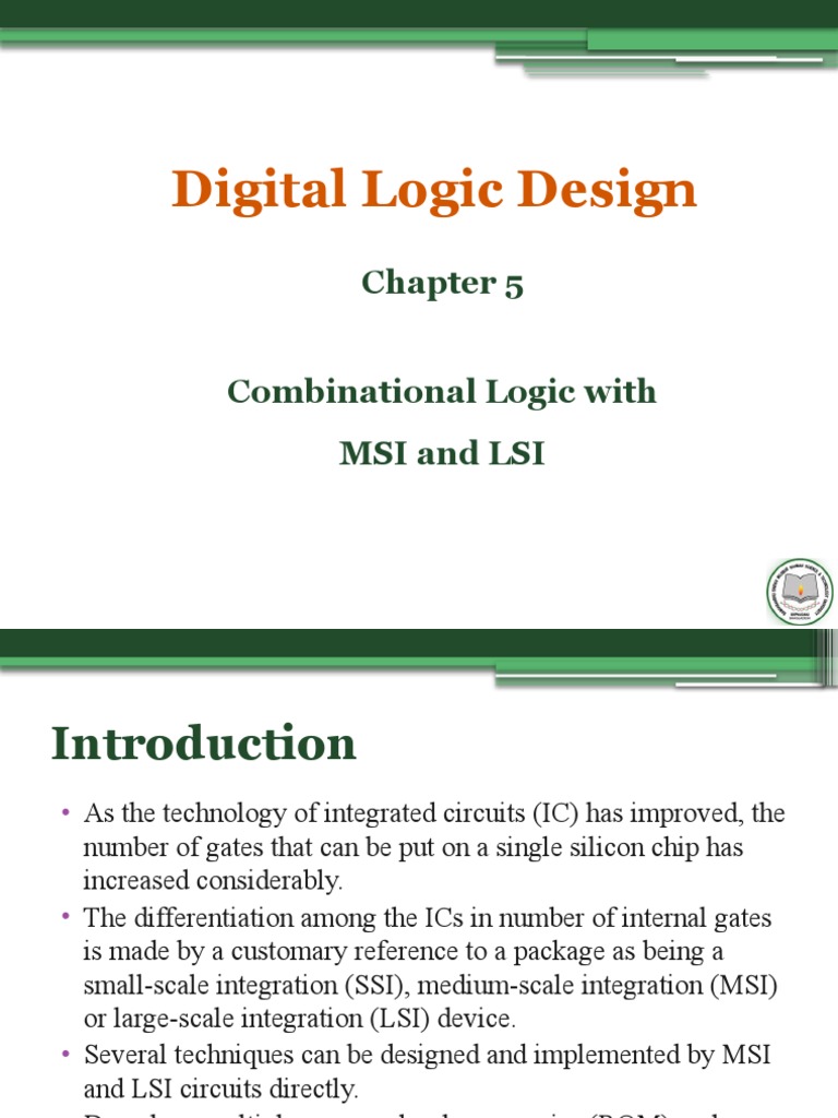 Chapter 51 PDF Integrated Circuit Logic Gate