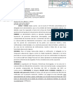 Aprobación liquidación pensiones alimenticias Casma 2023