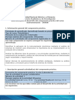 Guía para El Desarrollo Del Componente Práctico y Rúbrica de Evaluación - Unidad 1, 2 y 3 - Fase 5 - INSTRUMENTACION PDF