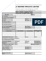 Dealer Inquiry Form Saraipalli