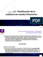 NIA 300 - Planeación de La Auditoria de Estados Financieros (Con Audio)