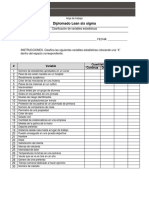 clasificación de variables estadísticas