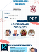 Grupo 10 - Emprendedores Peruanos