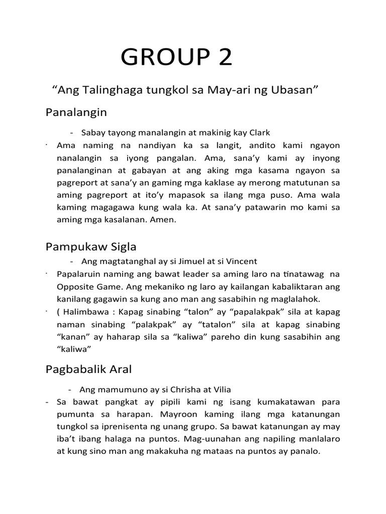 Group 2 | PDF