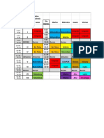 Horario 2°C