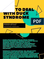 How To Deal With Duck Syndrome: Bersama Abdillah Gymanstiar Gaza Mahasiswa Psikologi