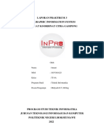 Laporan Praktikum 3 - Membuat Titik Koordinat - Gis - Isnani - 4a PDF